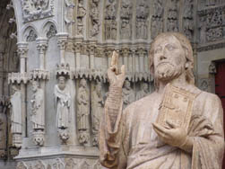 cathédrale d'Amiens portail et détail
